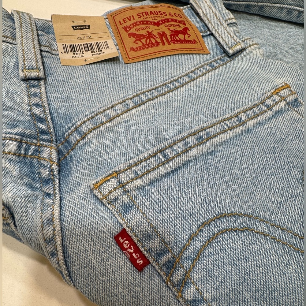 Levi's RIBCAGE straight ankle